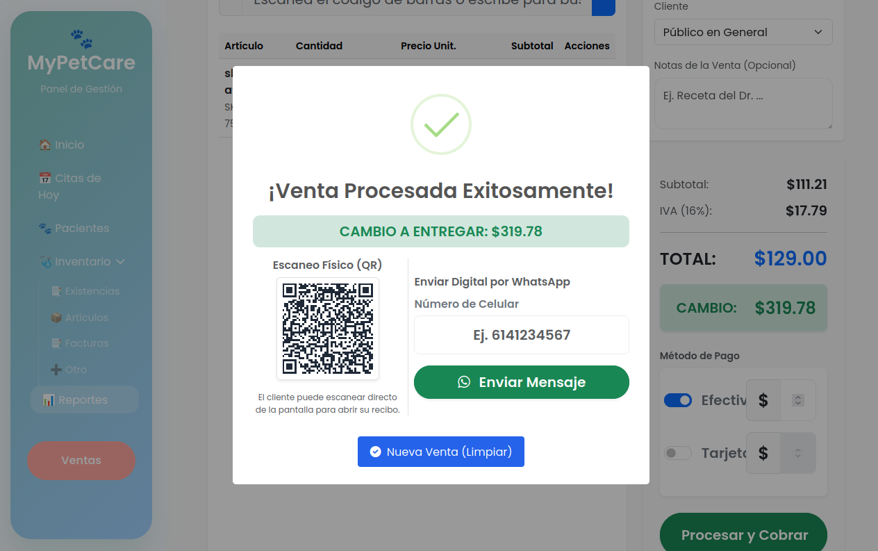 Reportes de ventas